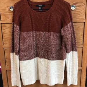 Chunky knit sweater